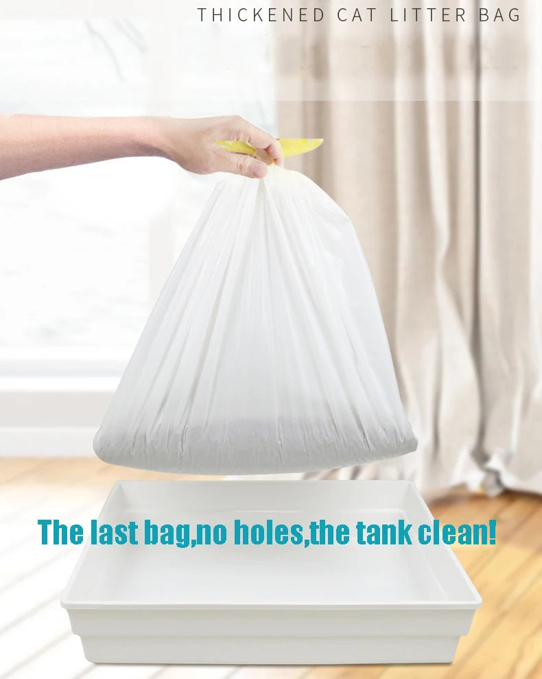 Cat Litter Filter Bag Portable Household Hygiene Reusable Puppy Litter Box Tray Home Accessories Pet Supplies Cat Cleaning Bag