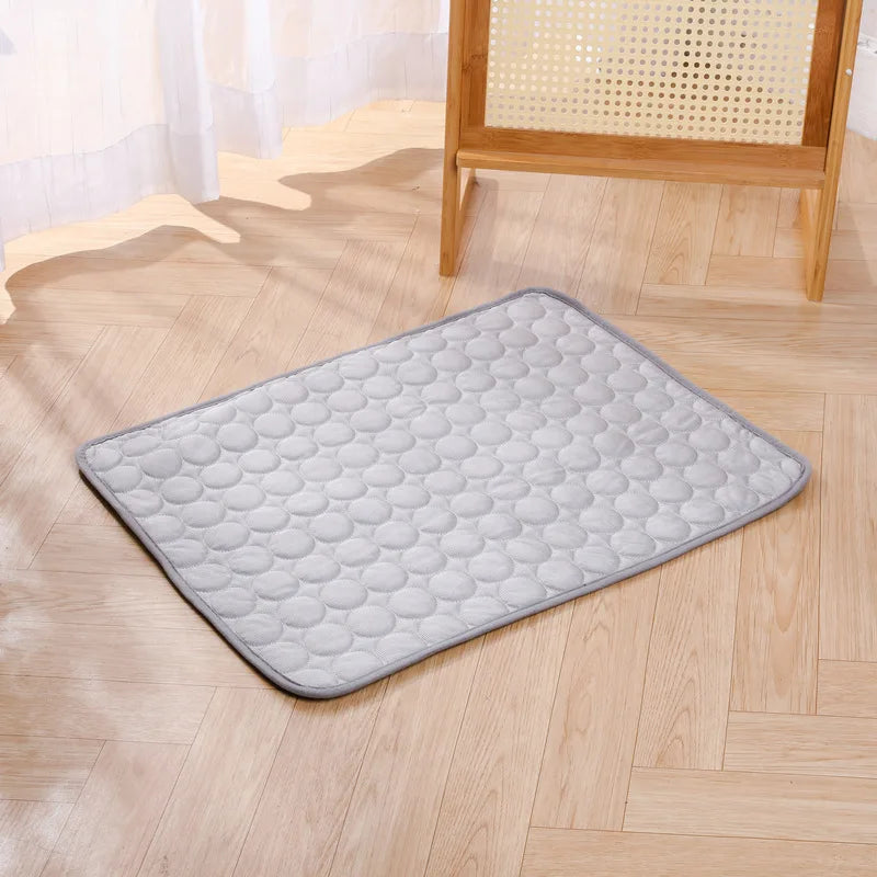 Cooling Mat For Dogs And Cats Summer Pet Cooling Pad Durable Waterproof Dog Bed Cool Mat For Small Medium Large Dogs Non Toxic