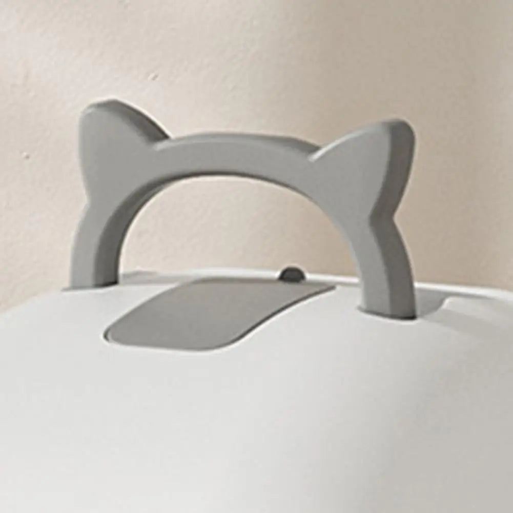 Large Cat Litter Box with Lid Closed Kitten Litter Pan with Litter Scoop Cat Enclosed Toilet Spacious Interior Pet Supplies