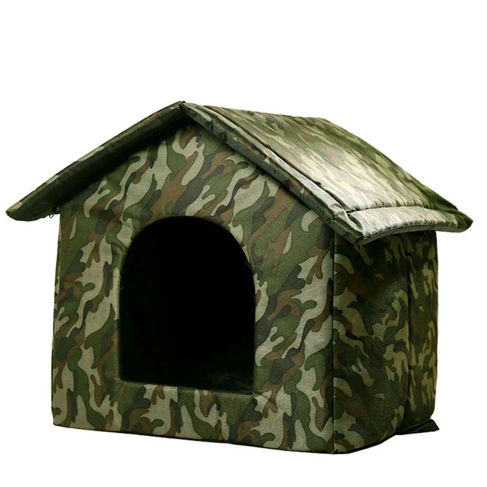 Stray cat dog rescue waterproof and warm outdoor tent cat kennel kennel for small and medium-sized pets indoor and outdoor use