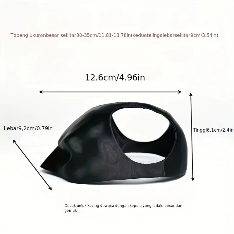 Maschera da Batman per gatto, costume per halloween o carnevale