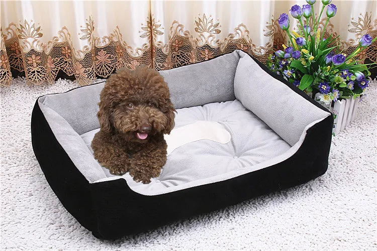 Kennel Four Seasons Universal Dog Bed Small Medium Large Pet Nest Cat Nest Pet Supplies cat beds