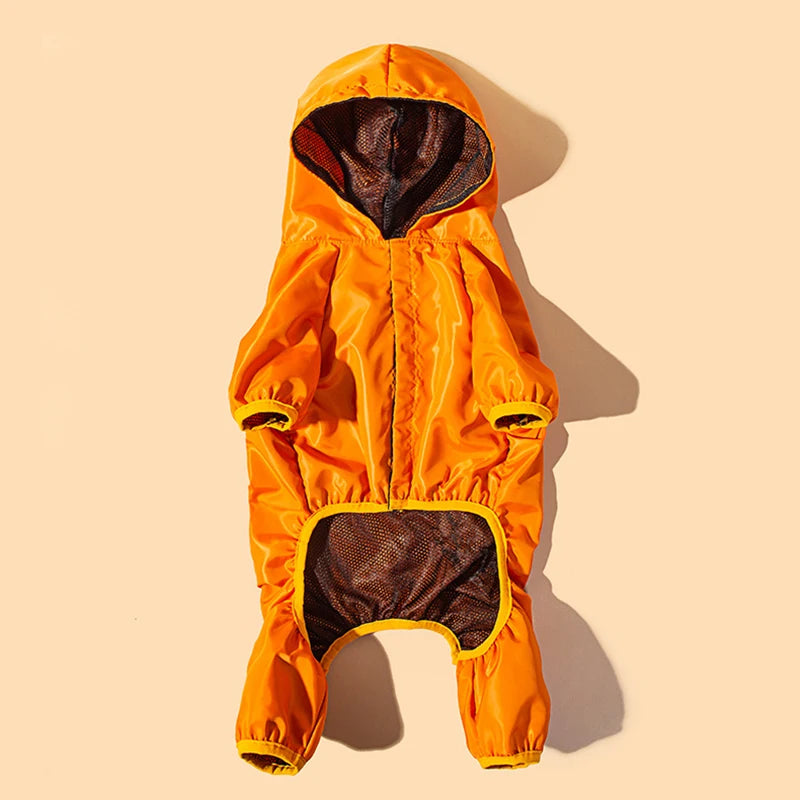 Dog Clothes Four Legged Raincoats Four Seasons Outings Waterproof and Dustproof Clothes Big Dog Clothes Star Pets