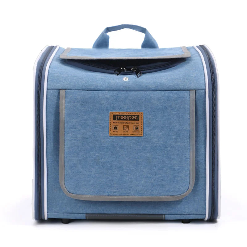 Pet Carrier Backpack Portable Fo Cats & Dogs Bicycle Carrying Cat Bag Dog Bag suitable For Carrying Bicycles And Motorcycles