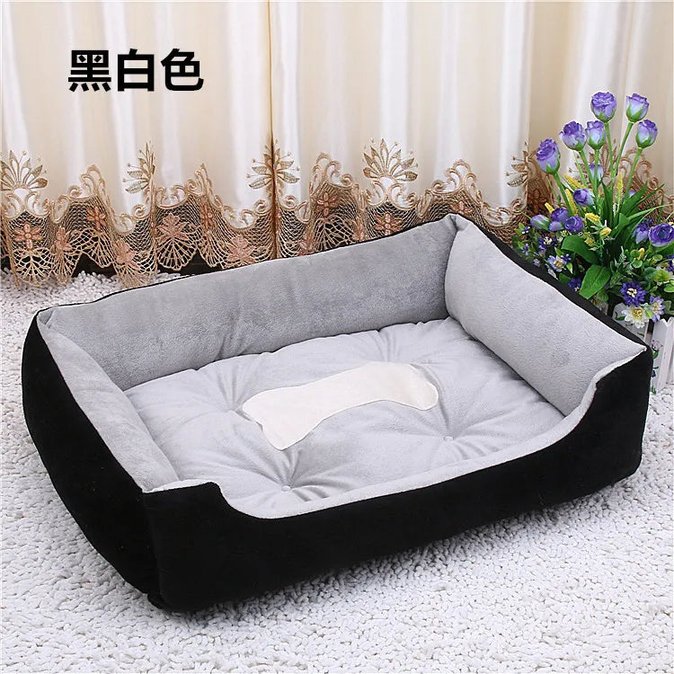 Kennel Four Seasons Universal Dog Bed Small Medium Large Pet Nest Cat Nest Pet Supplies cat beds