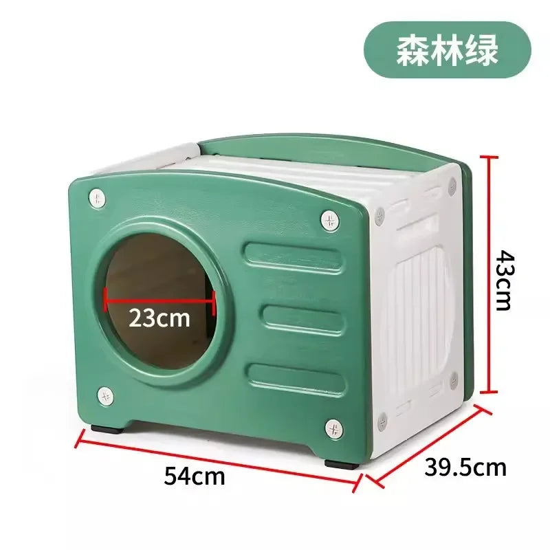 Kennel Outdoor Dog House Summer Small Dog Pet Indoor Four Seasons Cat Nest Outdoor Rainproof Pet Nest