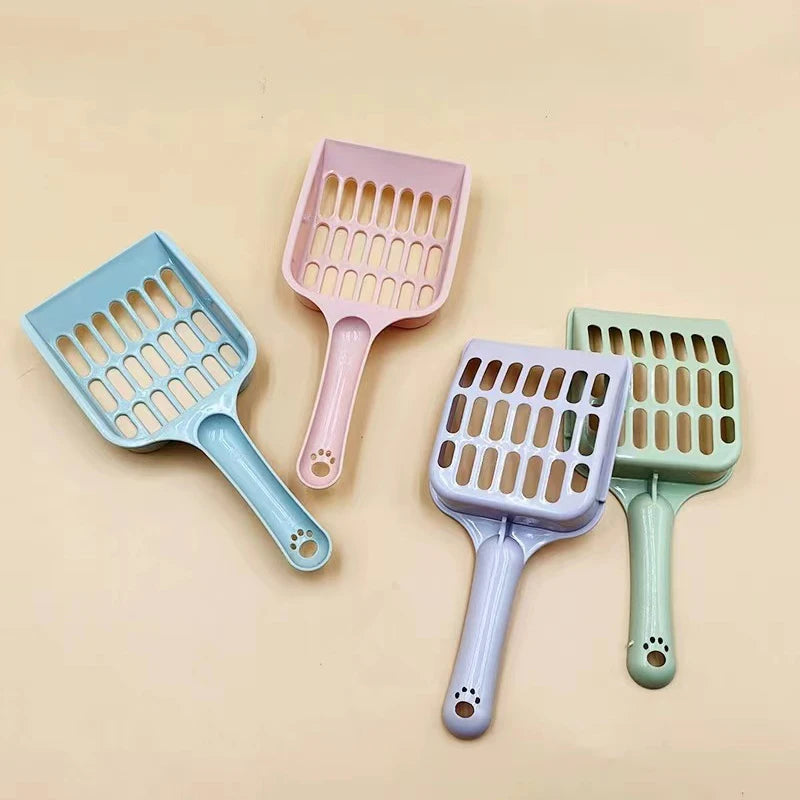 New fashionable simple grid cat litter shovel large-sized fine-hole shovel cat litter artifact cat hygiene cleaning tool