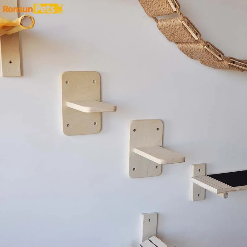 Cat House Climbing Tower Cat  Trees & Towers Wall Climbing Set Playground for Cats Training Supplies Accessories Pet Products
