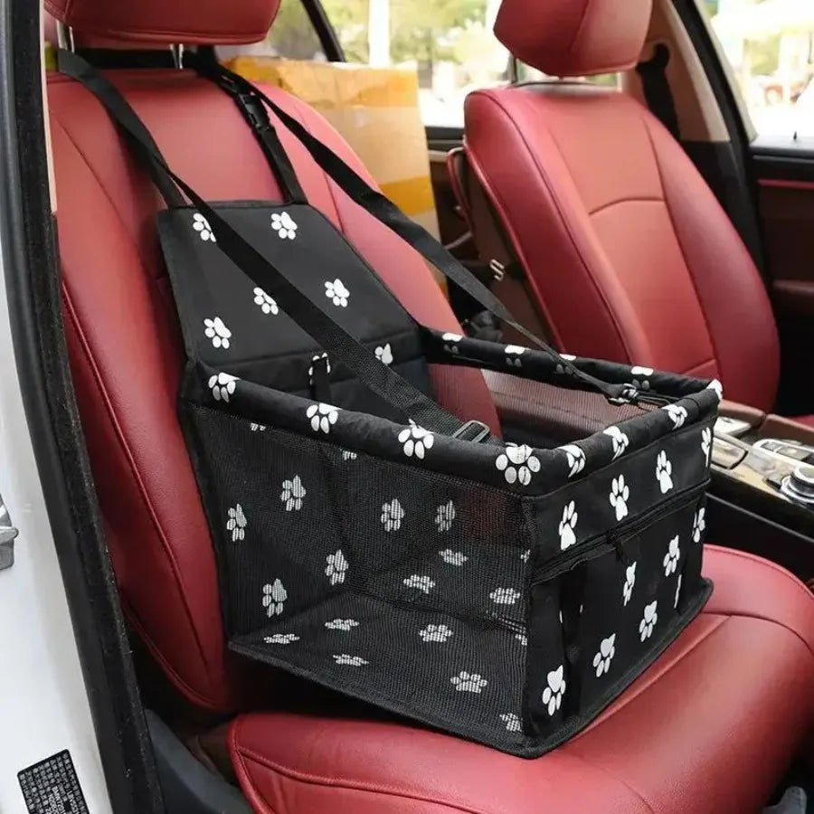 Pet Carrier – Car Seat Basket & Travel Kennel | Safe Dual-Use Design for Dogs/Cats | Collapsible Handbag for Outdoor Adventures