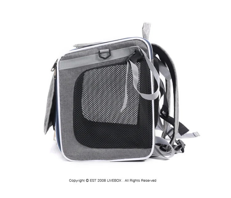 Pet Carrier Backpack Portable Fo Cats & Dogs Bicycle Carrying Cat Bag Dog Bag suitable For Carrying Bicycles And Motorcycles