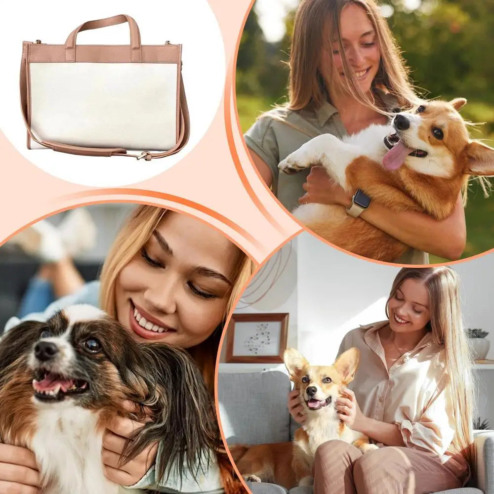 Pet Carriers For Dogs Large Capacity Dog Carrier Multifunctional Outdoor Cat Bags Puppy Breathable Carrying Pouch For Bunny