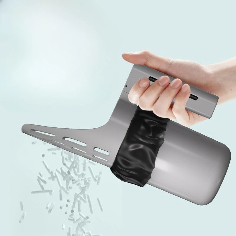 Cat Litter Scoop Large Capacity  Easy Clean Design with Paw Print Liner Space Saving Pet Waste Disposal for Home Use