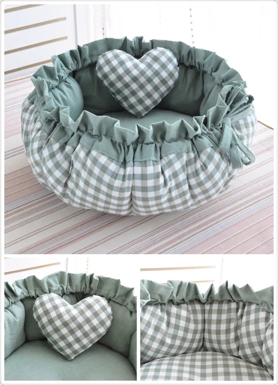 Kennel High Appearance Level Warm Small Dog Cute Princess Wind Four Seasons Universal Cartoon Print