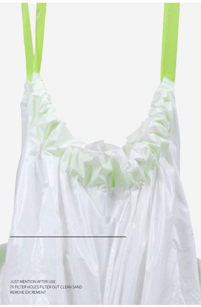 Cat Litter Filter Bag Portable Household Hygiene Reusable Puppy Litter Box Tray Home Accessories Pet Supplies Cat Cleaning Bag