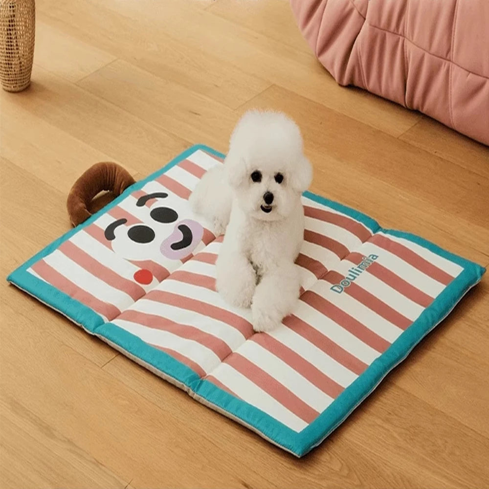 Cooling Mat with Hanging Cat Dog Cooling Pad Pets Cooling Pad for Dogs with Cooling Gel Technology Pet Cooling Mat Gel Cooling