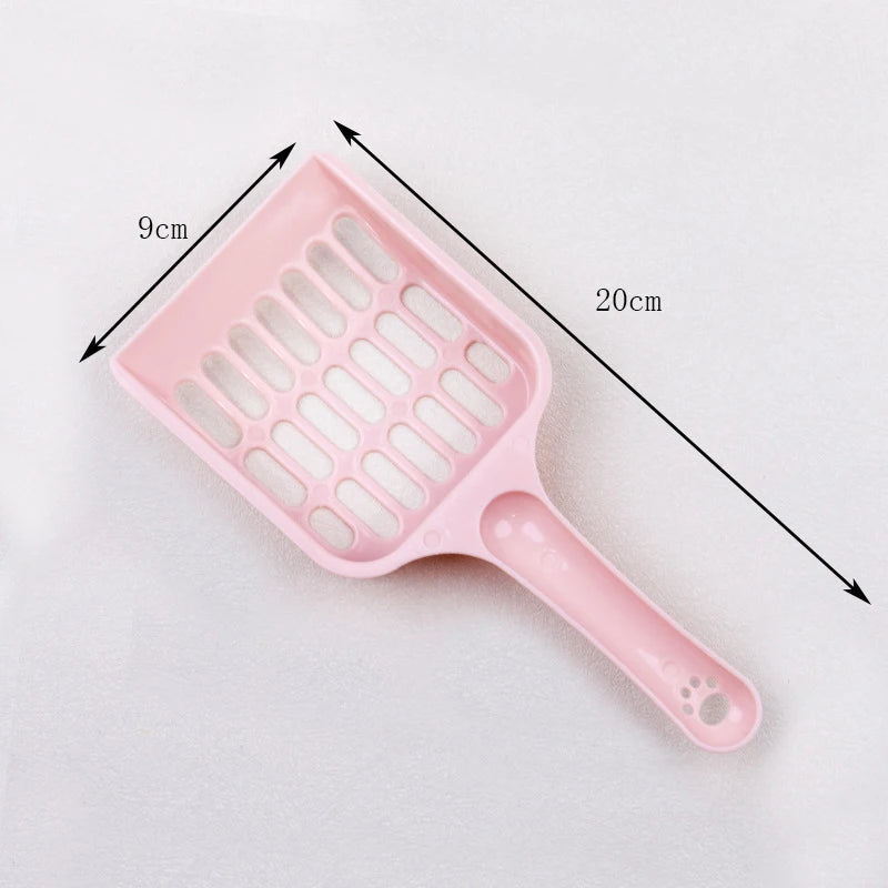 New fashionable simple grid cat litter shovel large-sized fine-hole shovel cat litter artifact cat hygiene cleaning tool