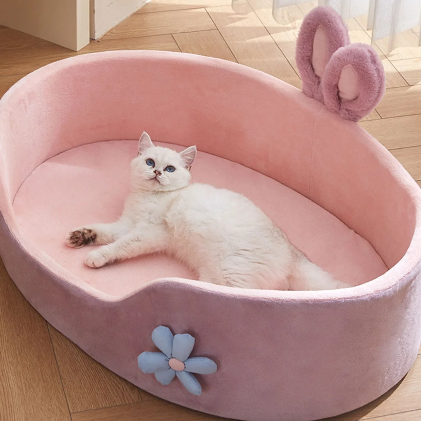 Cat's nest, kennel, universal in all seasons, warm nest in winter, removable and washable pet bed, cat's nest, pet mat