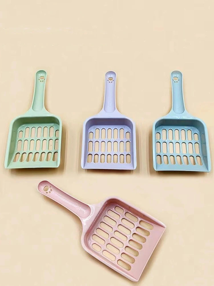 New fashionable simple grid cat litter shovel large-sized fine-hole shovel cat litter artifact cat hygiene cleaning tool
