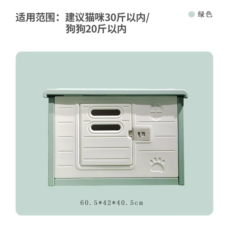 Kennel Outdoor Dog House Summer Small Dog Pet Indoor Four Seasons Cat Nest Outdoor Rainproof Pet Nest