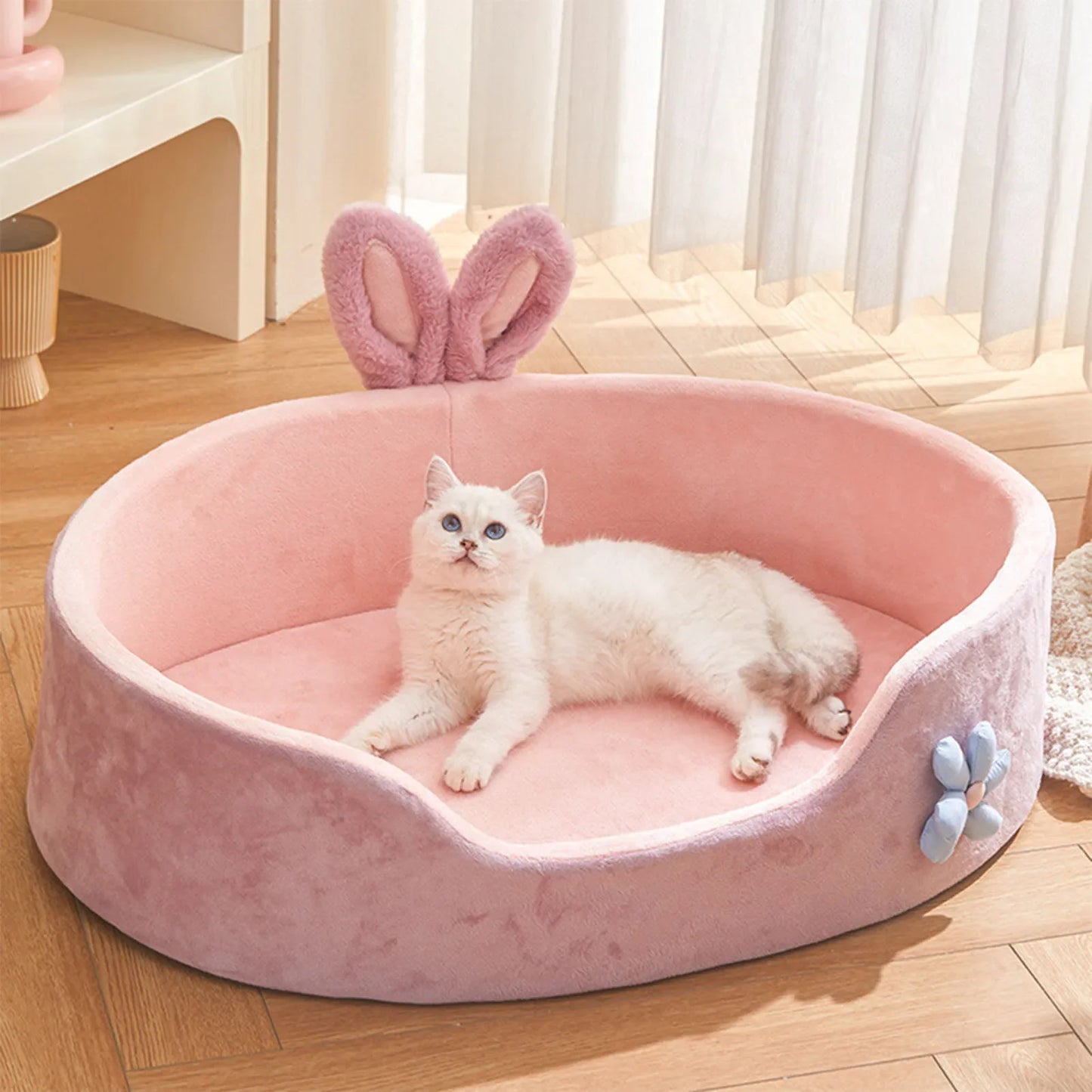 Cat's nest, kennel, universal in all seasons, warm nest in winter, removable and washable pet bed, cat's nest, pet mat