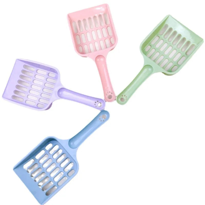 New fashionable simple grid cat litter shovel large-sized fine-hole shovel cat litter artifact cat hygiene cleaning tool