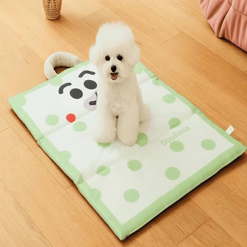 Cooling Mat with Hanging Cat Dog Cooling Pad Pets Cooling Pad for Dogs with Cooling Gel Technology Pet Cooling Mat Gel Cooling