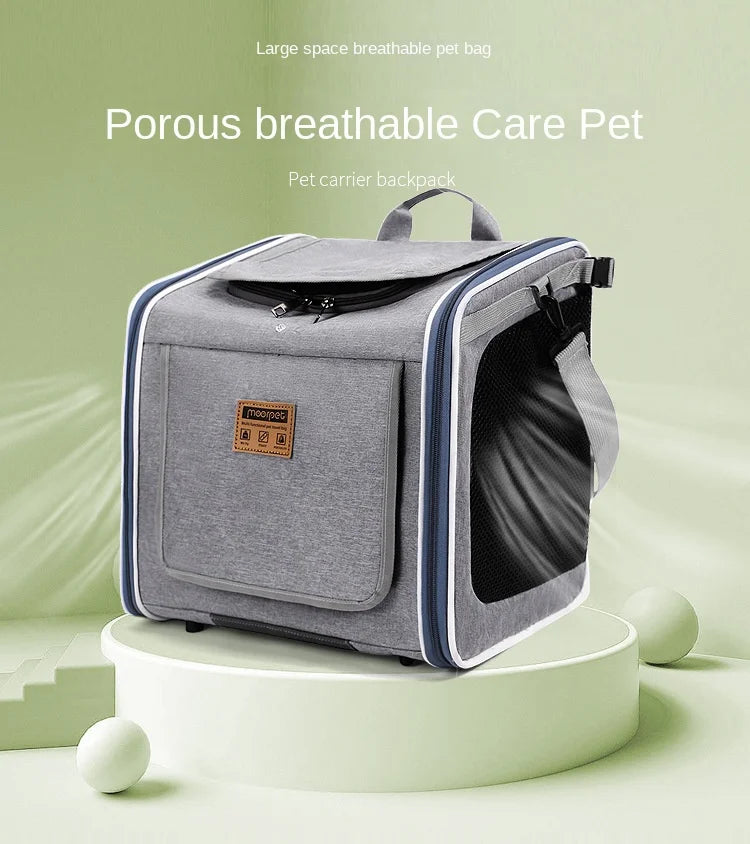 Pet Carrier Backpack Portable Fo Cats & Dogs Bicycle Carrying Cat Bag Dog Bag suitable For Carrying Bicycles And Motorcycles