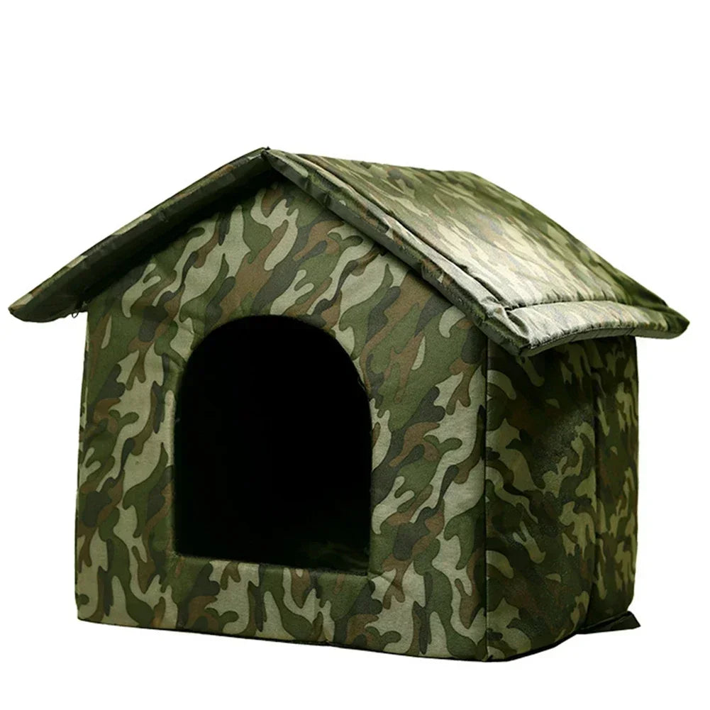 Stray cat dog rescue waterproof and warm outdoor tent cat kennel kennel for small and medium-sized pets indoor and outdoor use