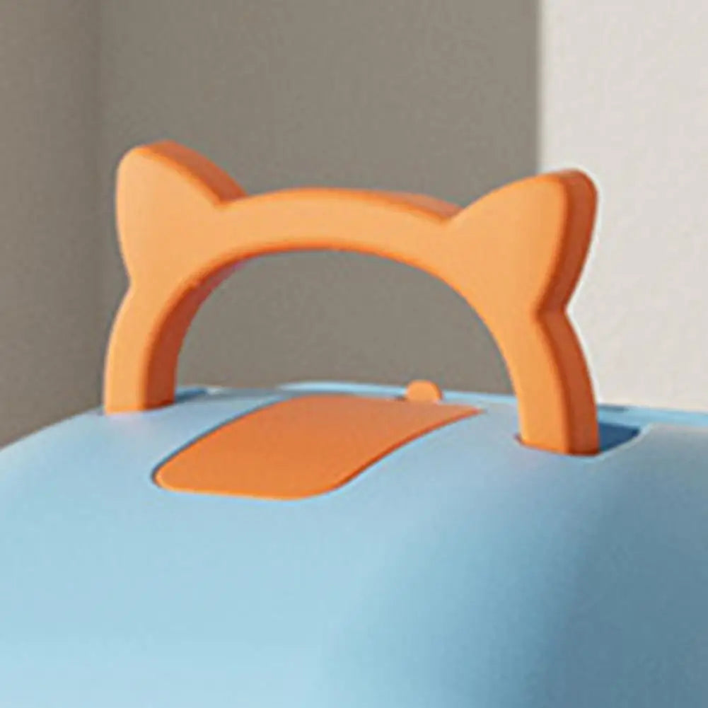 Large Cat Litter Box with Lid Closed Kitten Litter Pan with Litter Scoop Cat Enclosed Toilet Spacious Interior Pet Supplies