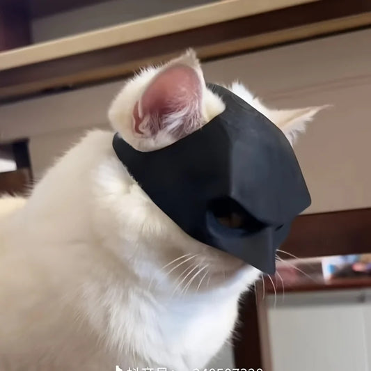 Maschera da Batman per gatto, costume per halloween o carnevale